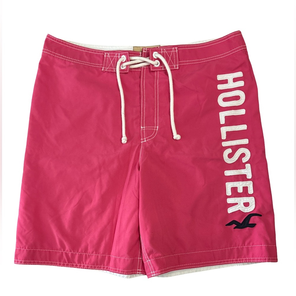 Hollister Pink Swim Shorts - XL